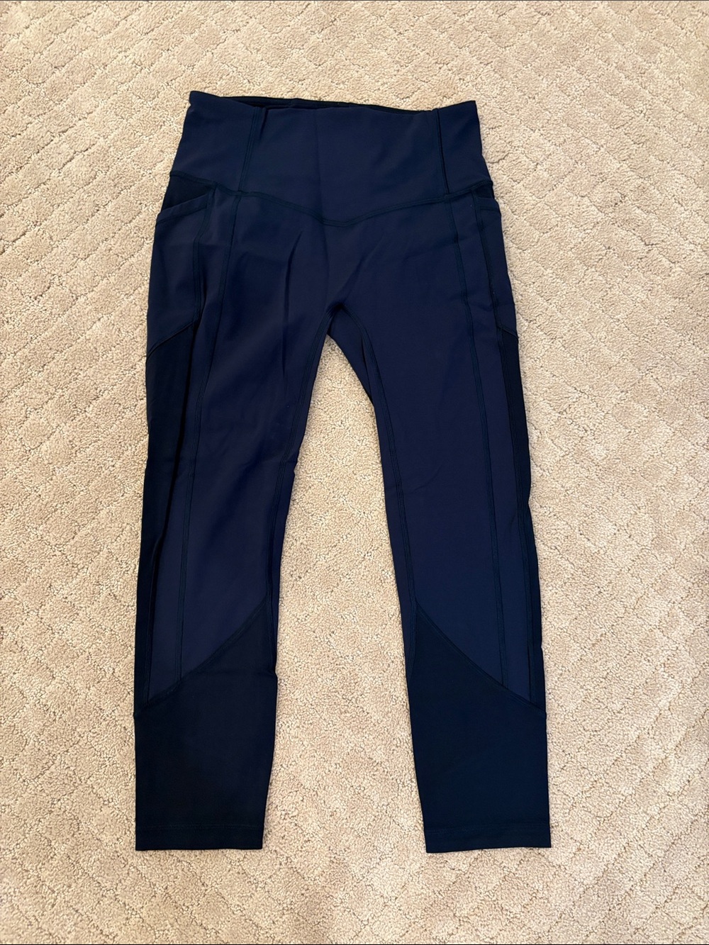 lululemon athletica Deep Navy Sculpt High-Rise Leggings